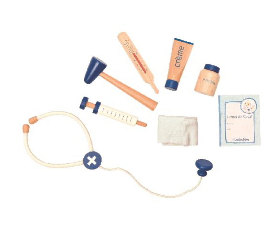 Keeping House Play - DOCTOR KIT, with 8 medical pieces!