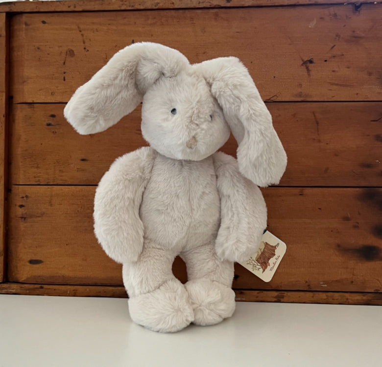 Soft Stuffed Animal for Baby - RABBIT, Lop-eared CREAM Lapin Loison!