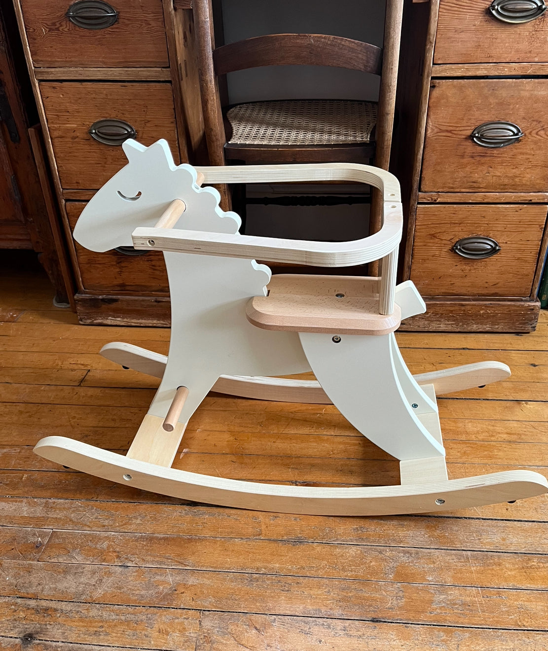 ROCKING HORSE to RIDE, all Wood for Baby