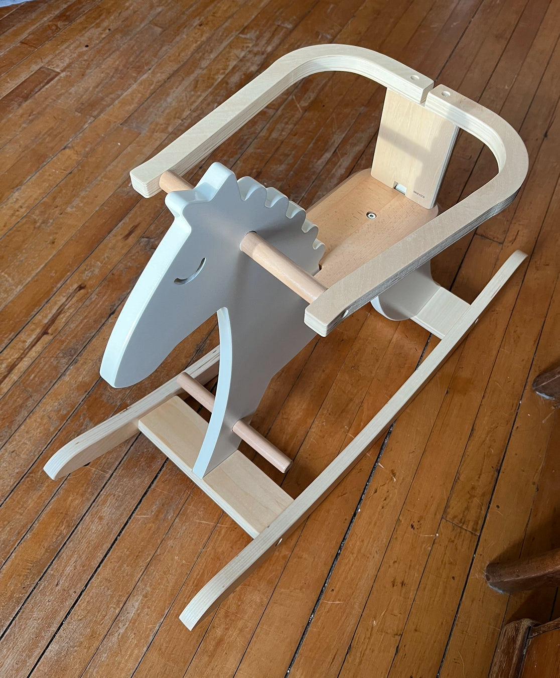 ROCKING HORSE to RIDE, all Wood for Baby