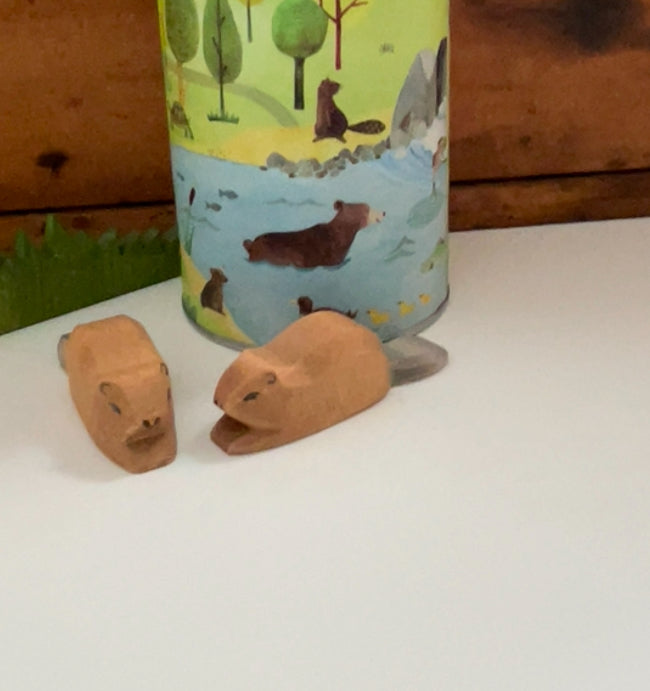 Wooden Dollhouse Play - BEAVER, small