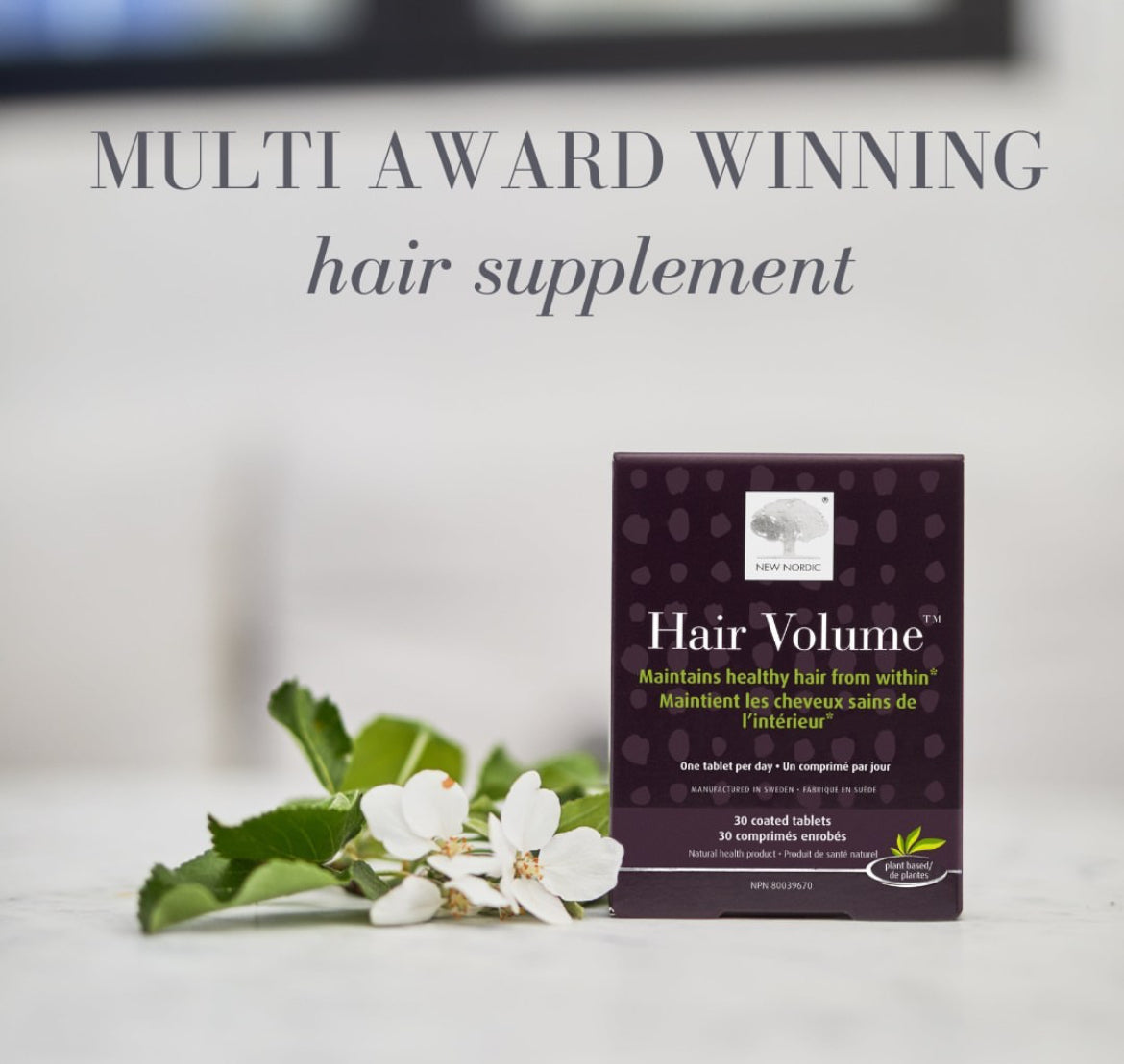 Santé Holistique - Nouveau VOLUME CHEVEUX Nordique, NOUVEAU ! Des gommes !