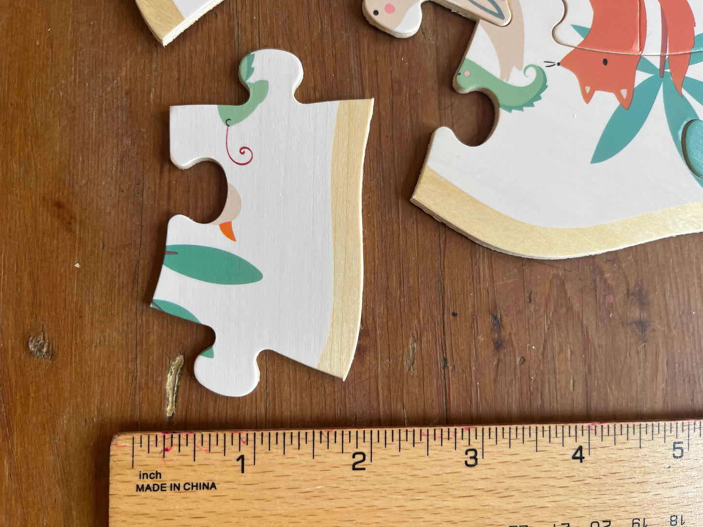 Puzzle, Baby - Wooden ANIMALS OF THE WORLD, in the round!