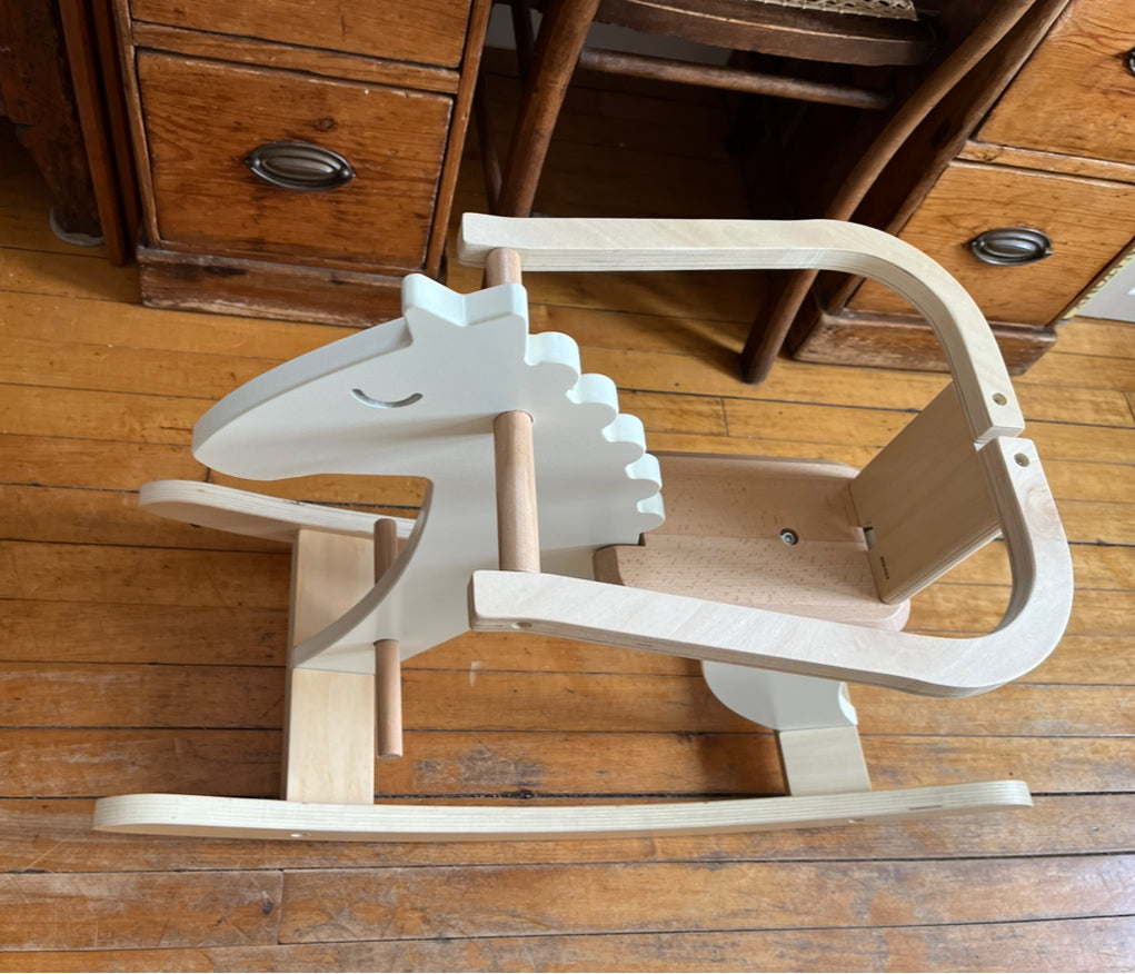 ROCKING HORSE to RIDE, all Wood for Baby