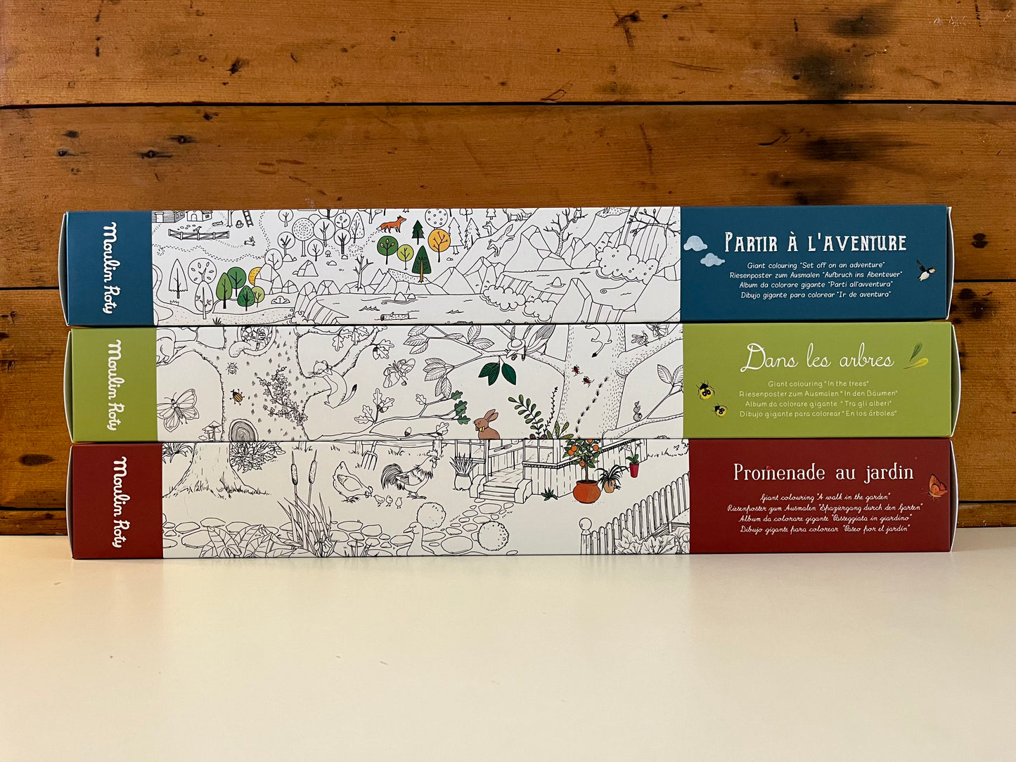 Educational Activity Set - COLOURING GARDENING SCENE