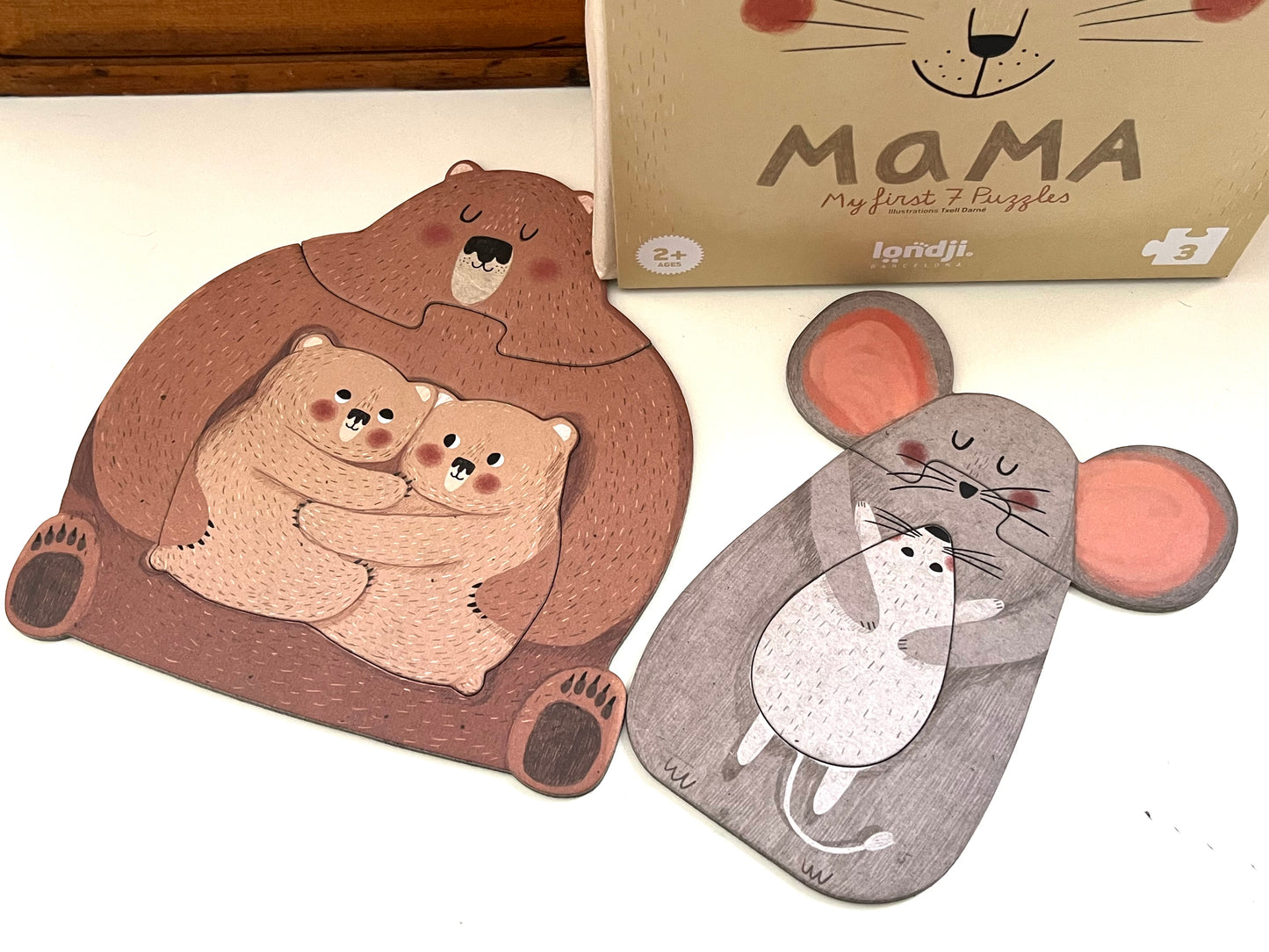 Puzzle - MAMA !...à partir de 2 ans, 14 grosses pièces !
