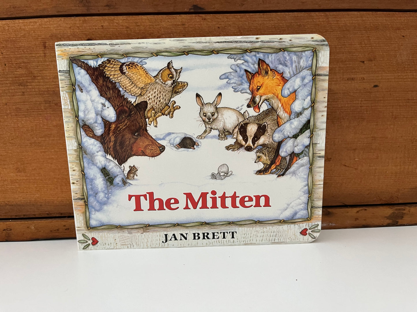 Board Book, Baby - Jan Brett’s THE MITTEN