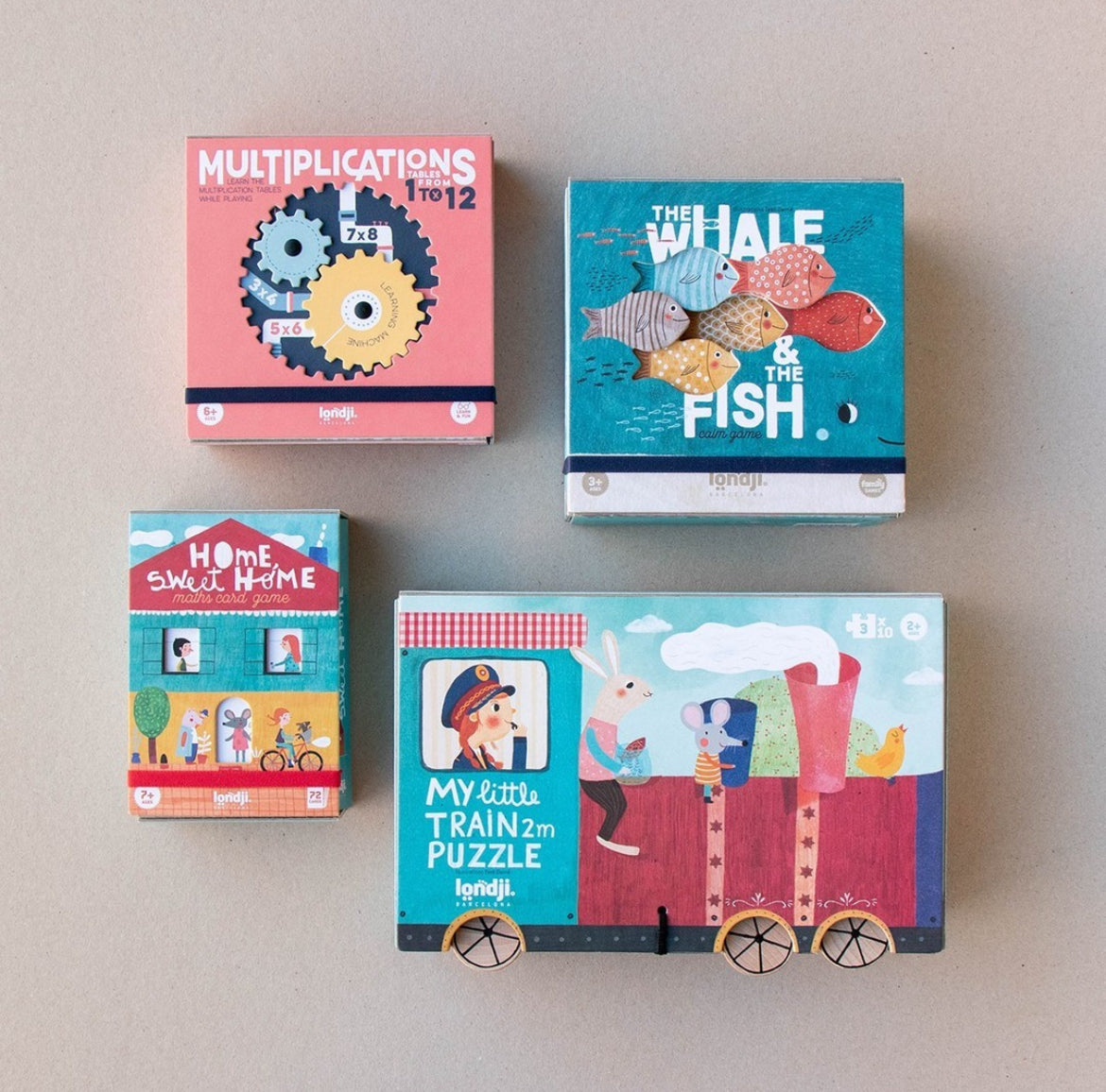 Family Game Set - THE WHALE & THE FISH