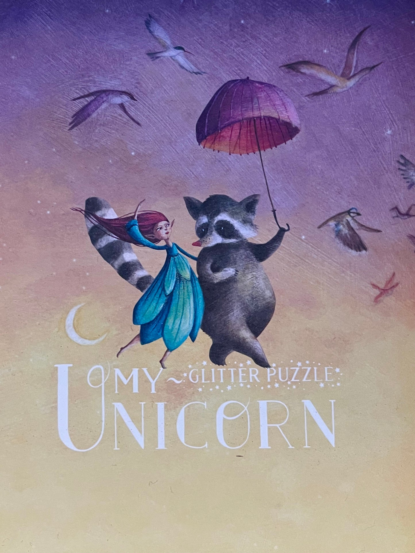 Puzzle - Mythical MY UNICORN, 350 pieces!