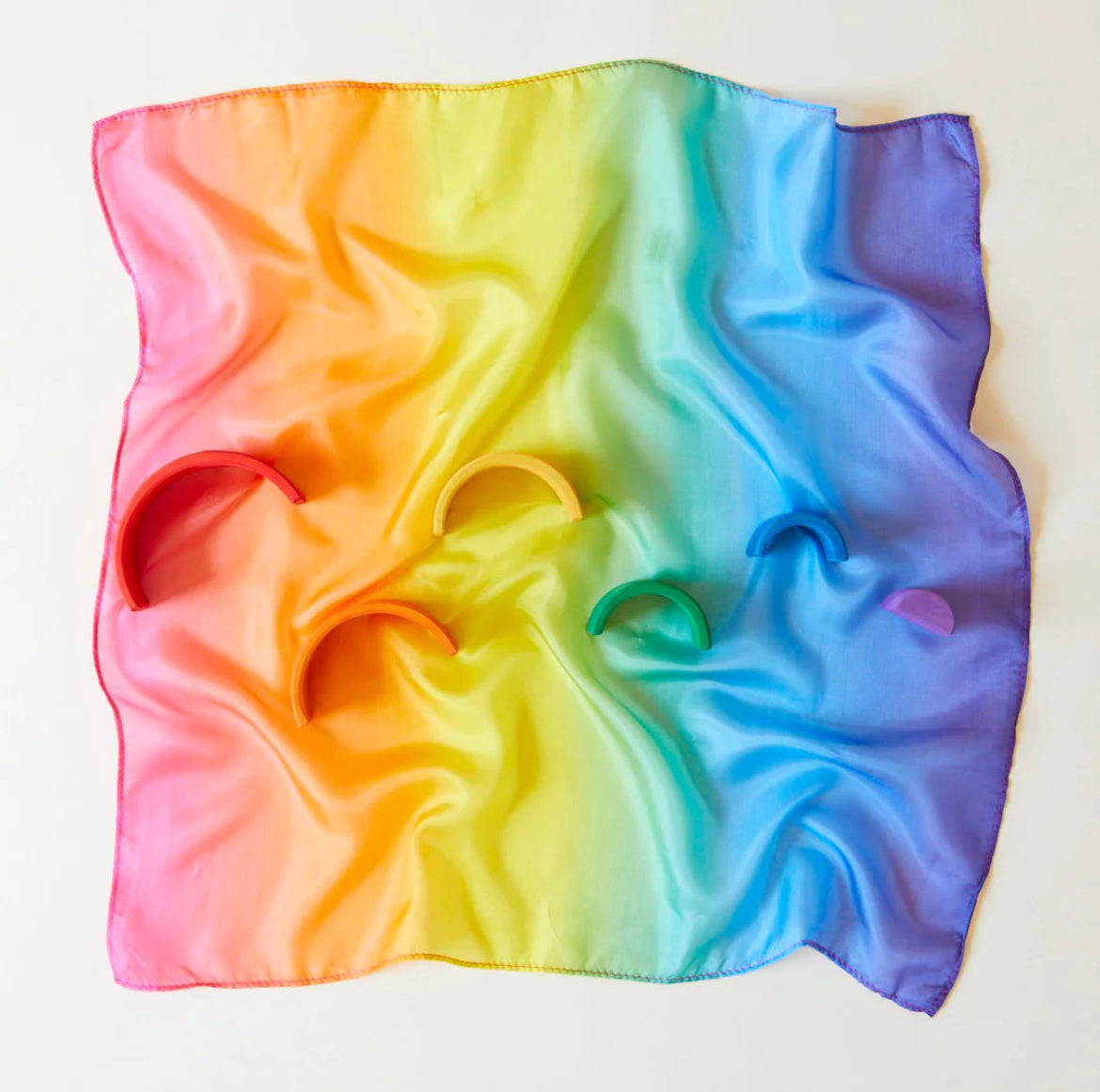 Wooden Toy - RAINBOW TUNNEL, small