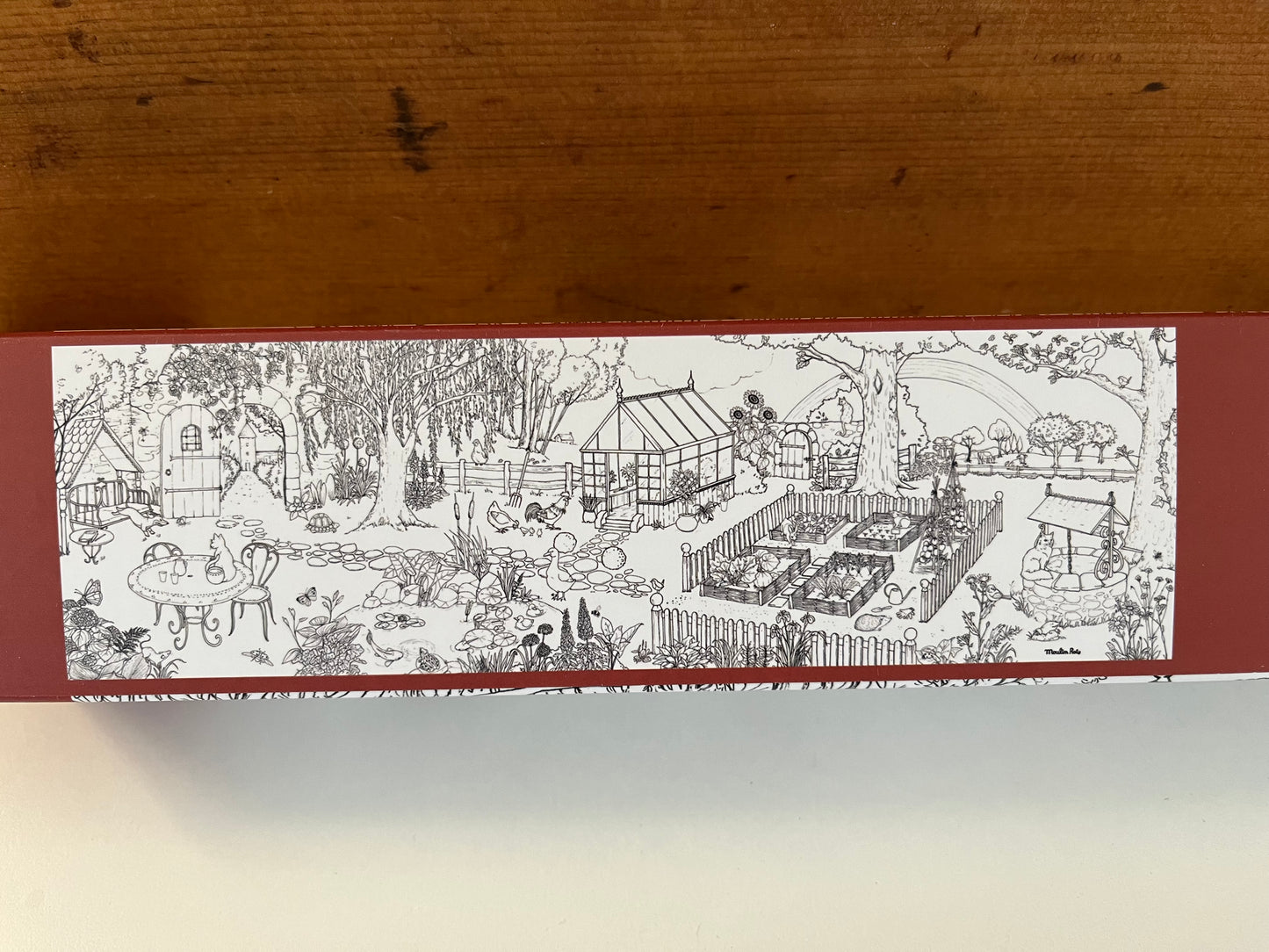 Educational Activity Set - COLOURING GARDENING SCENE