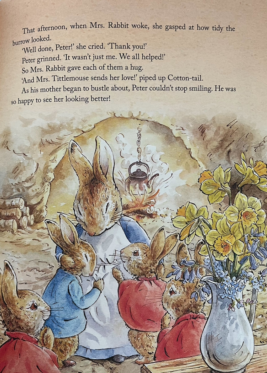 Livre de chapitres illustrés pour enfants - LES CONTES DE PIERRE LAPIN DE LA CAMPAGNE, avec des idées d'artisanat !
