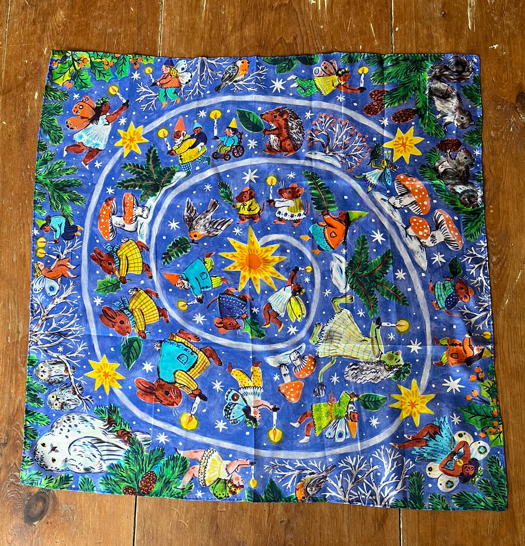 PlayCloths - Silk ADVENT Seasonal Scene