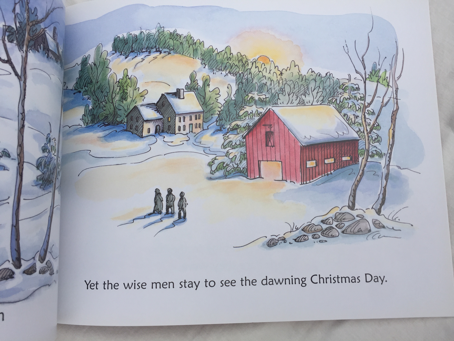 Children's Picture Book - CHRISTMAS IN THE BARN