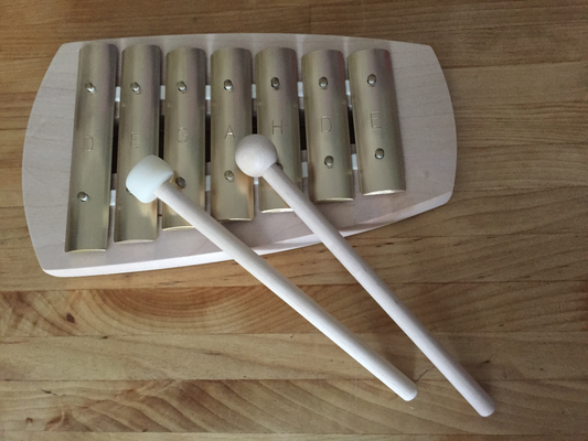 Instrument - 7 TONE GLOCKENSPIEL with Mallet Set