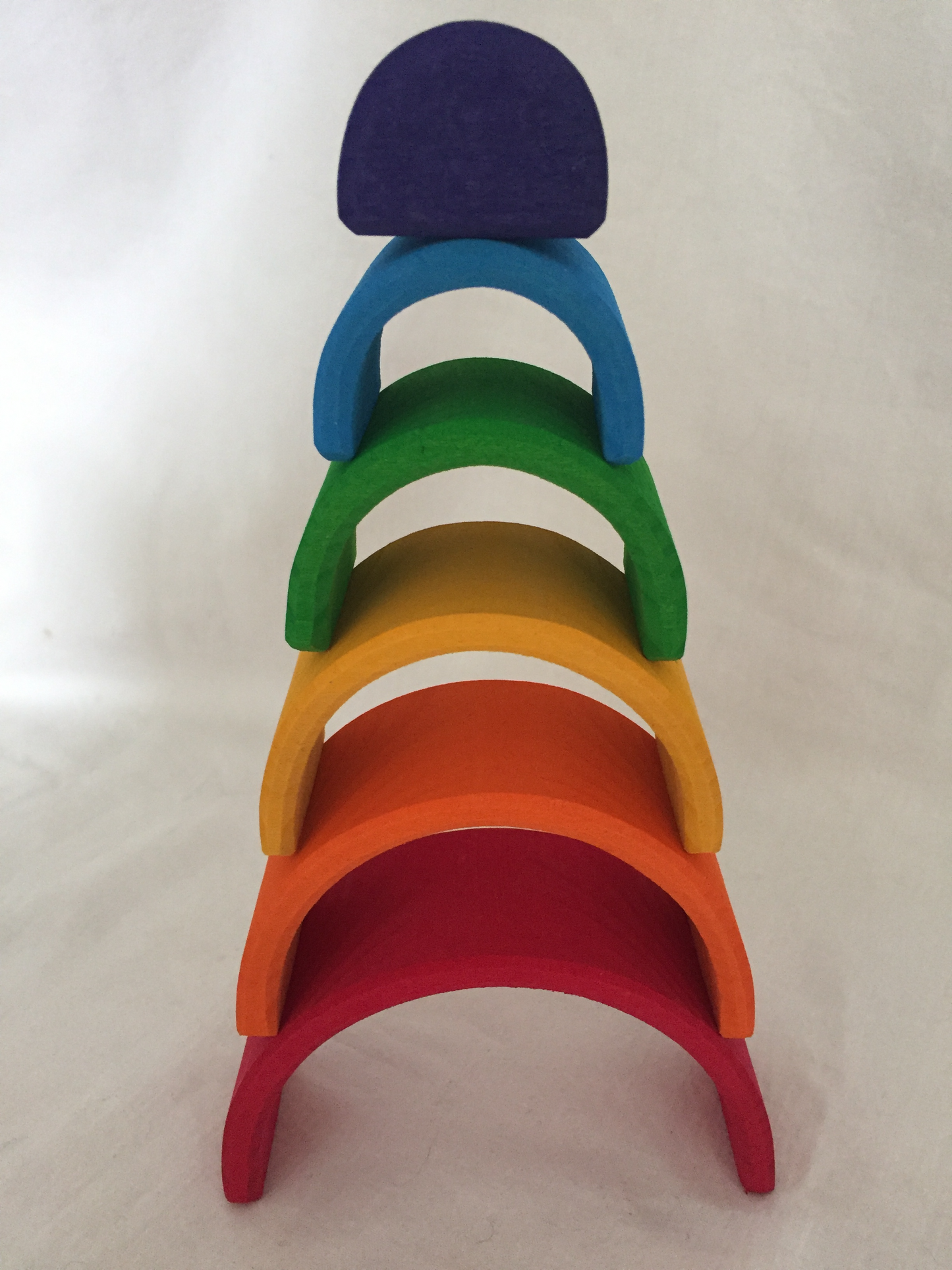 Wooden Toy - RAINBOW TUNNEL, small