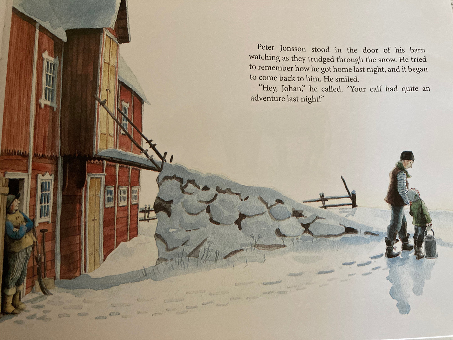 Children's Picture Book - A CALF FOR CHRISTMAS