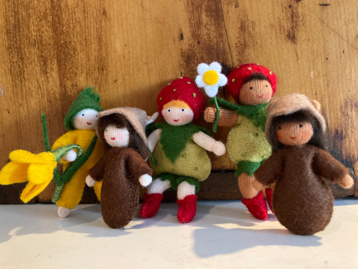 Flower Fairy Waldorf Doll - PRINCESS VIOLA