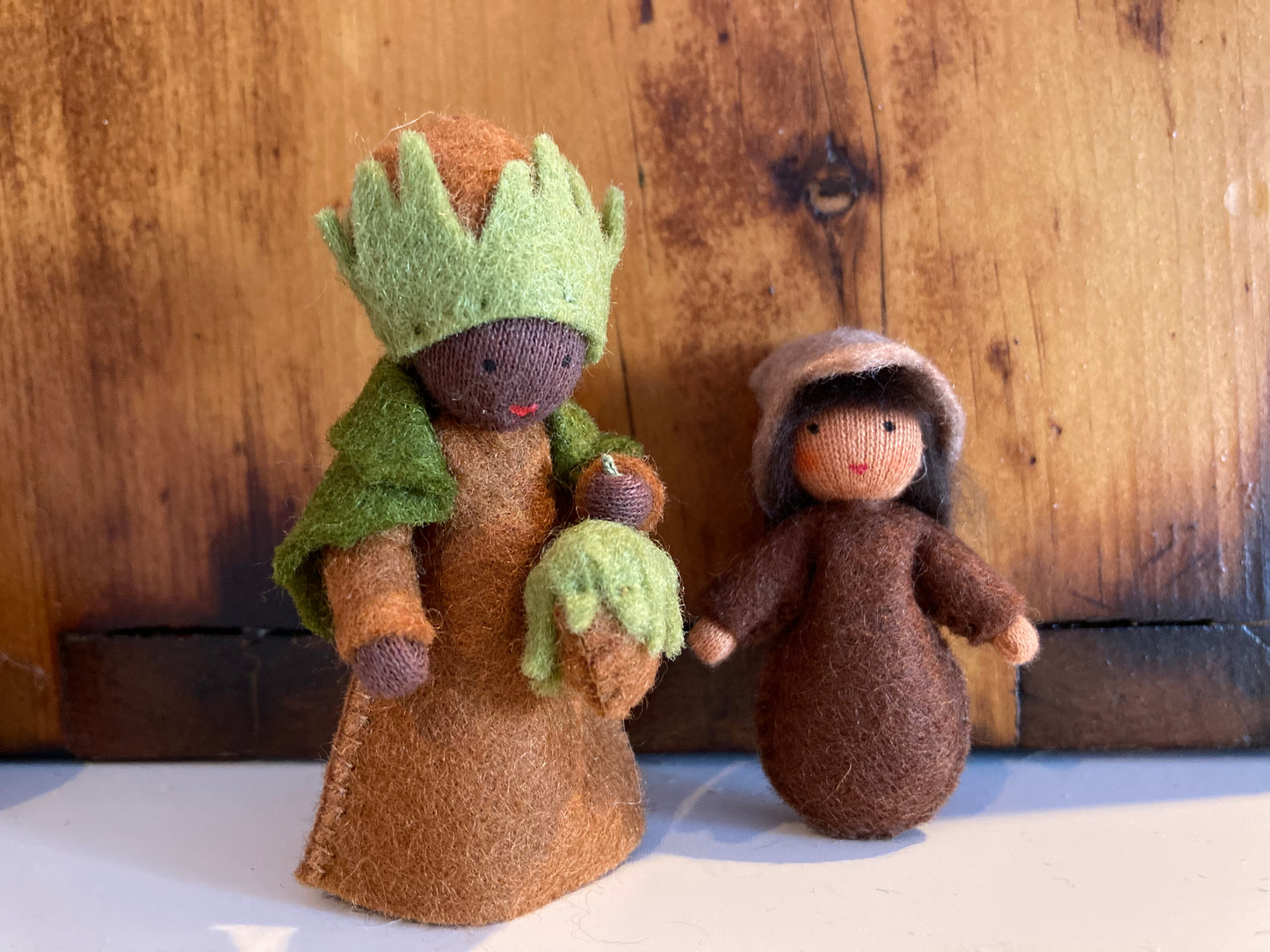 Flower Fairy Waldorf Doll - HAZELNUT PRINCE
