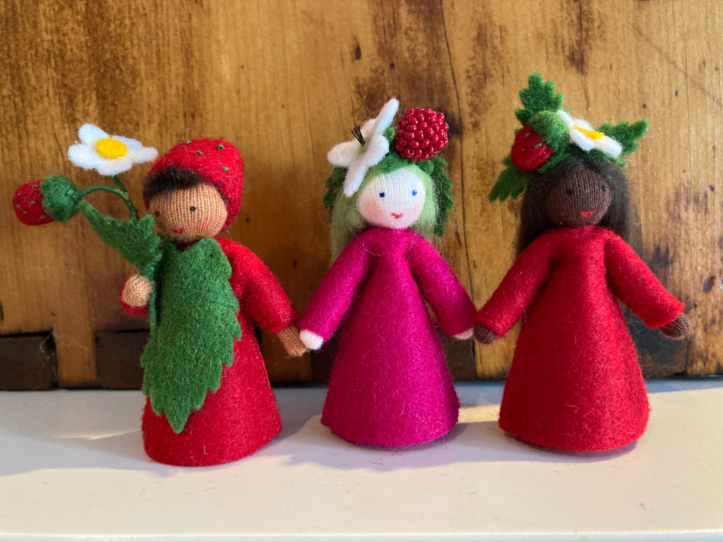 Flower Fairy Waldorf Doll - STRAWBERRY PRINCE