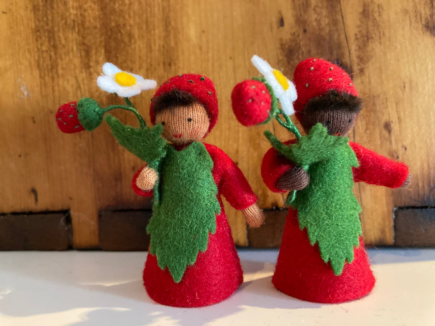Flower Fairy Waldorf Doll - STRAWBERRY PRINCE