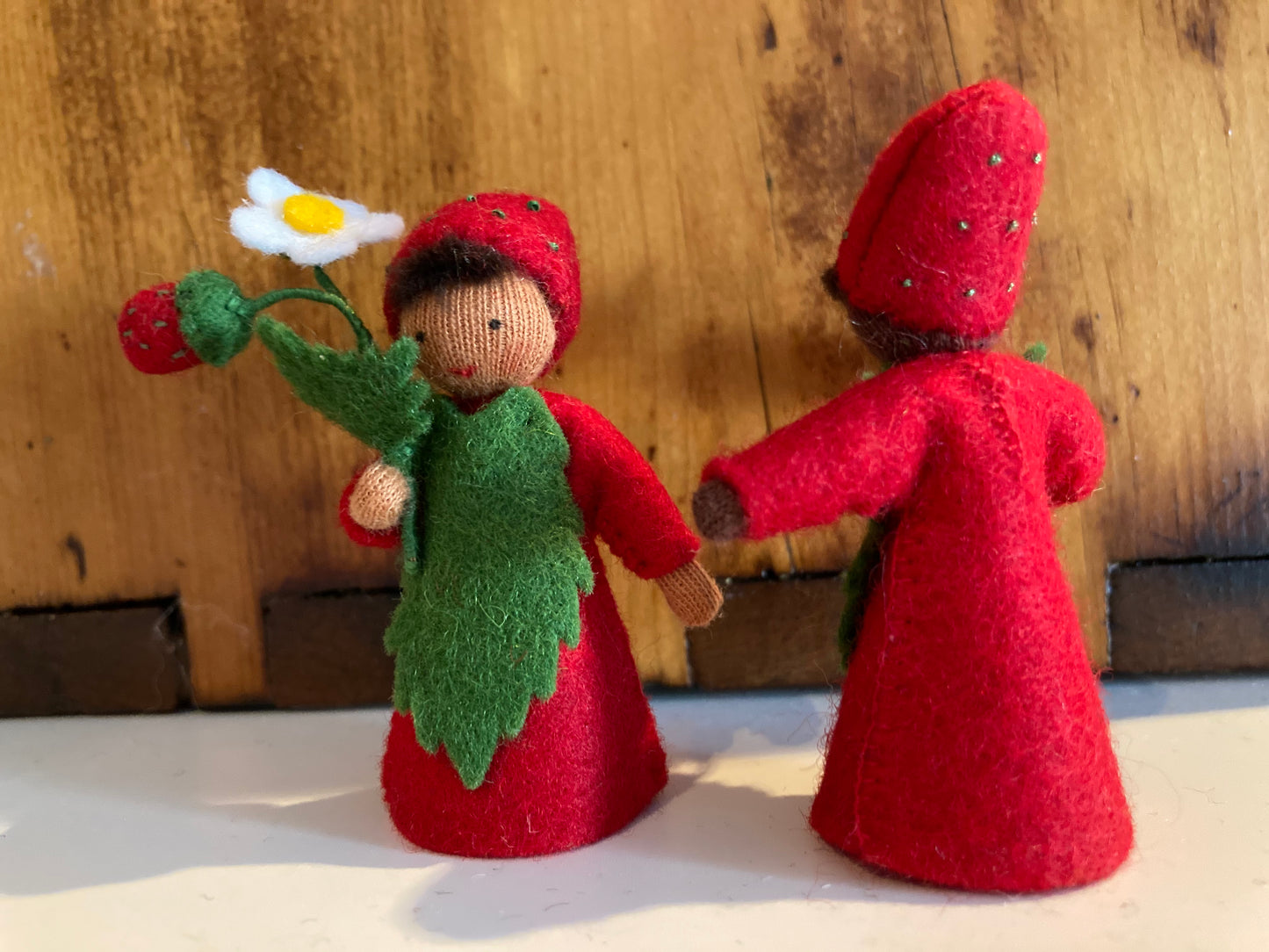 Flower Fairy Waldorf Doll - STRAWBERRY PRINCE