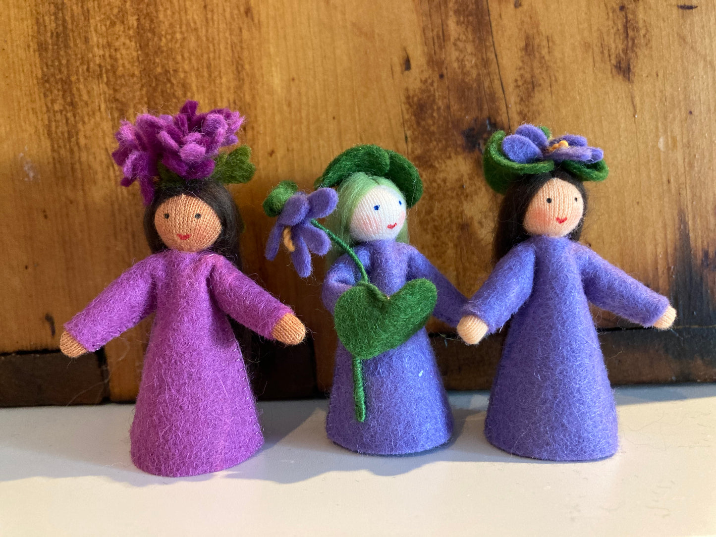 Flower Fairy Waldorf Doll - CORNFLOWER PRINCESS