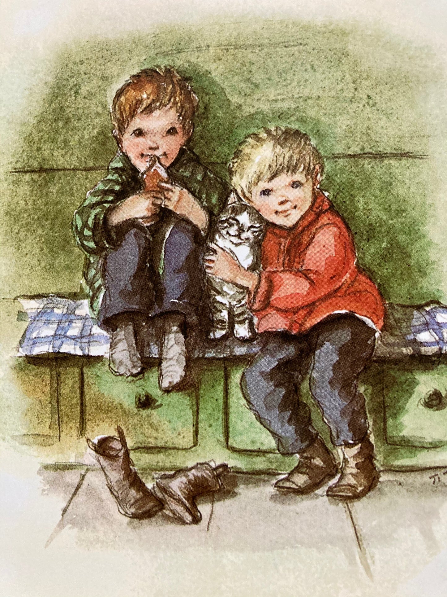 Children's Picture Book - THE CHRISTMAS CAT (Hardcover)