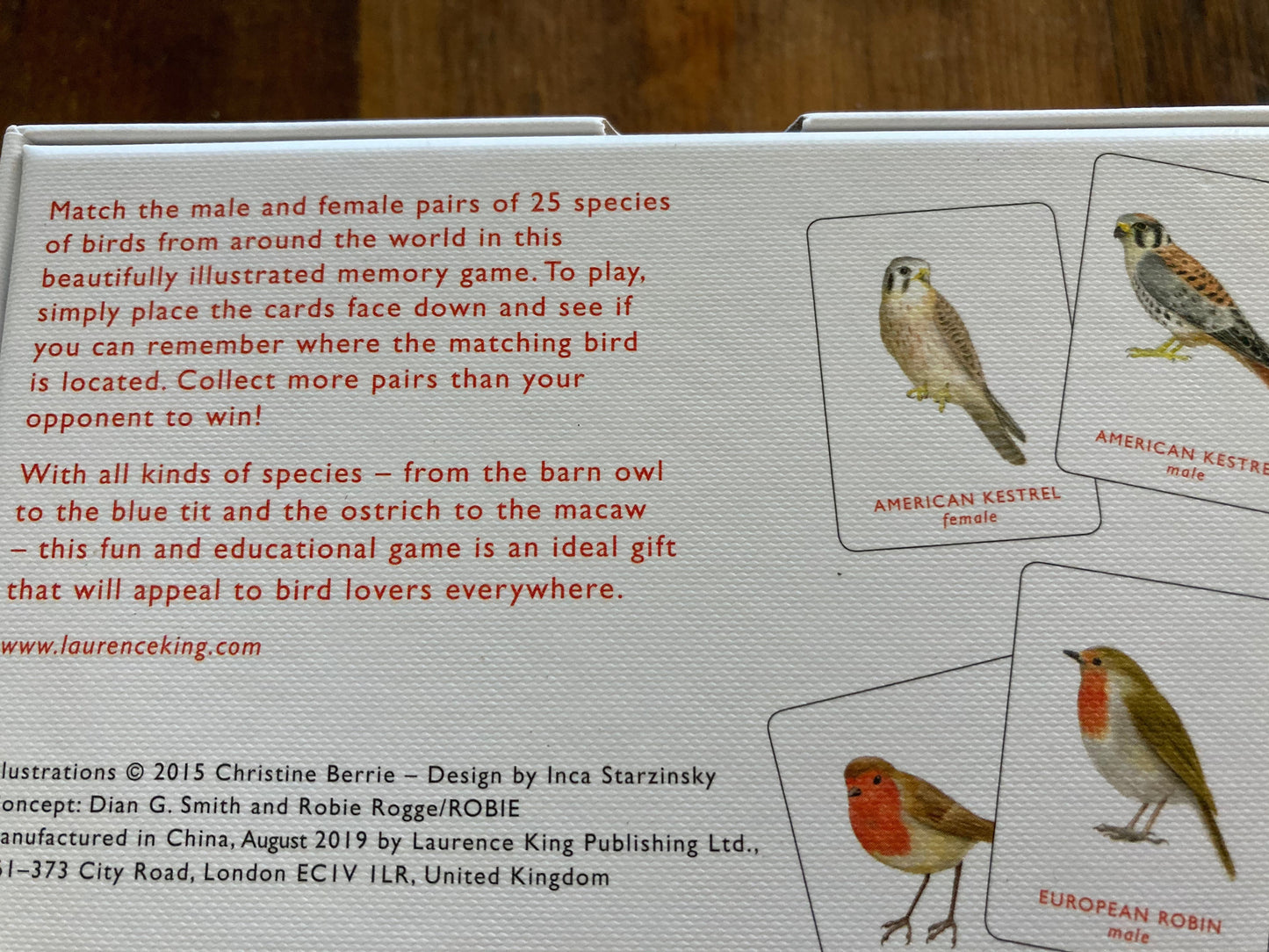 Educational Memory Game - MATCH A PAIR OF BIRDS
