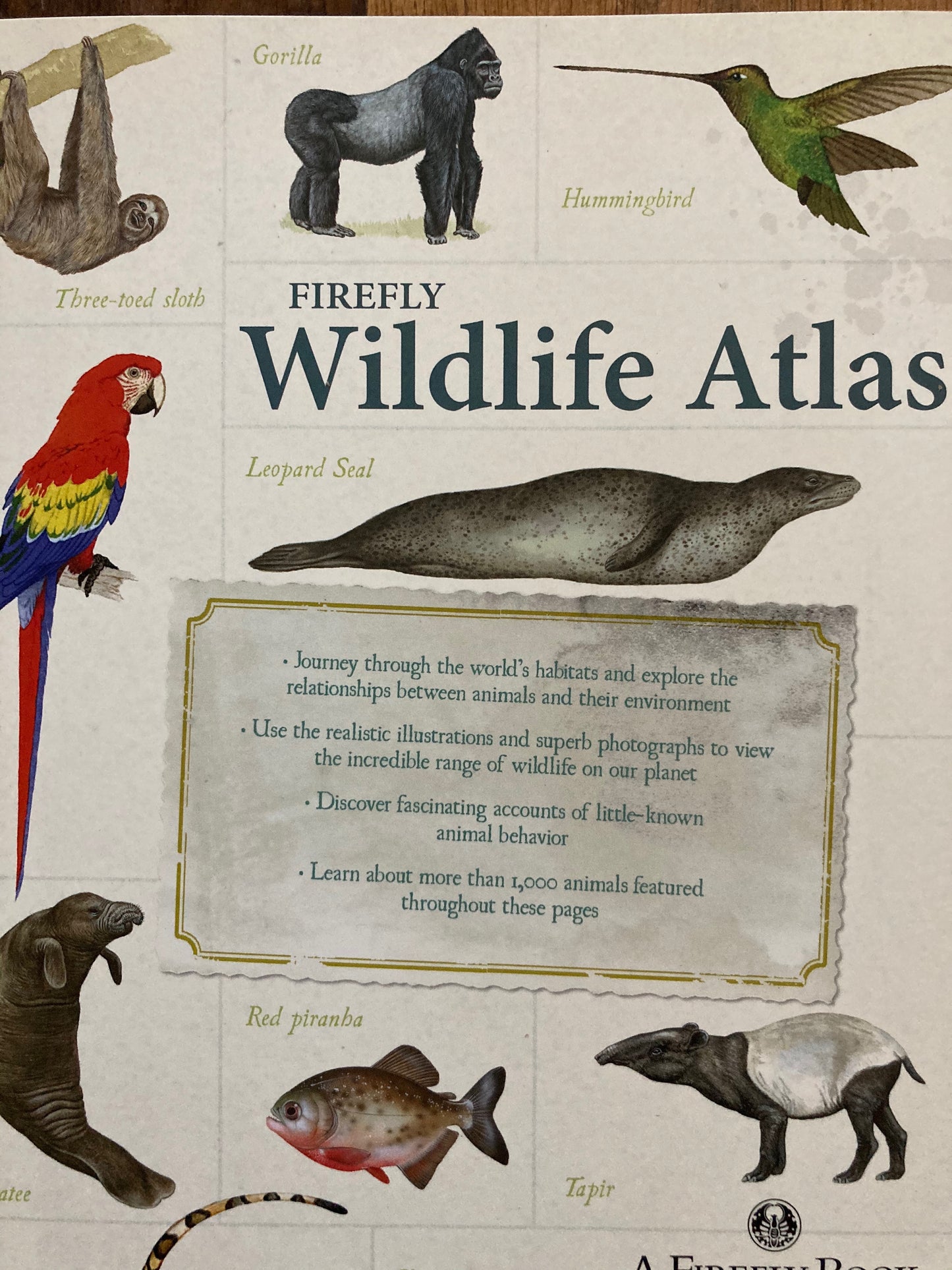 Ouvrage de référence pédagogique - ATLAS DE LA FAUNE