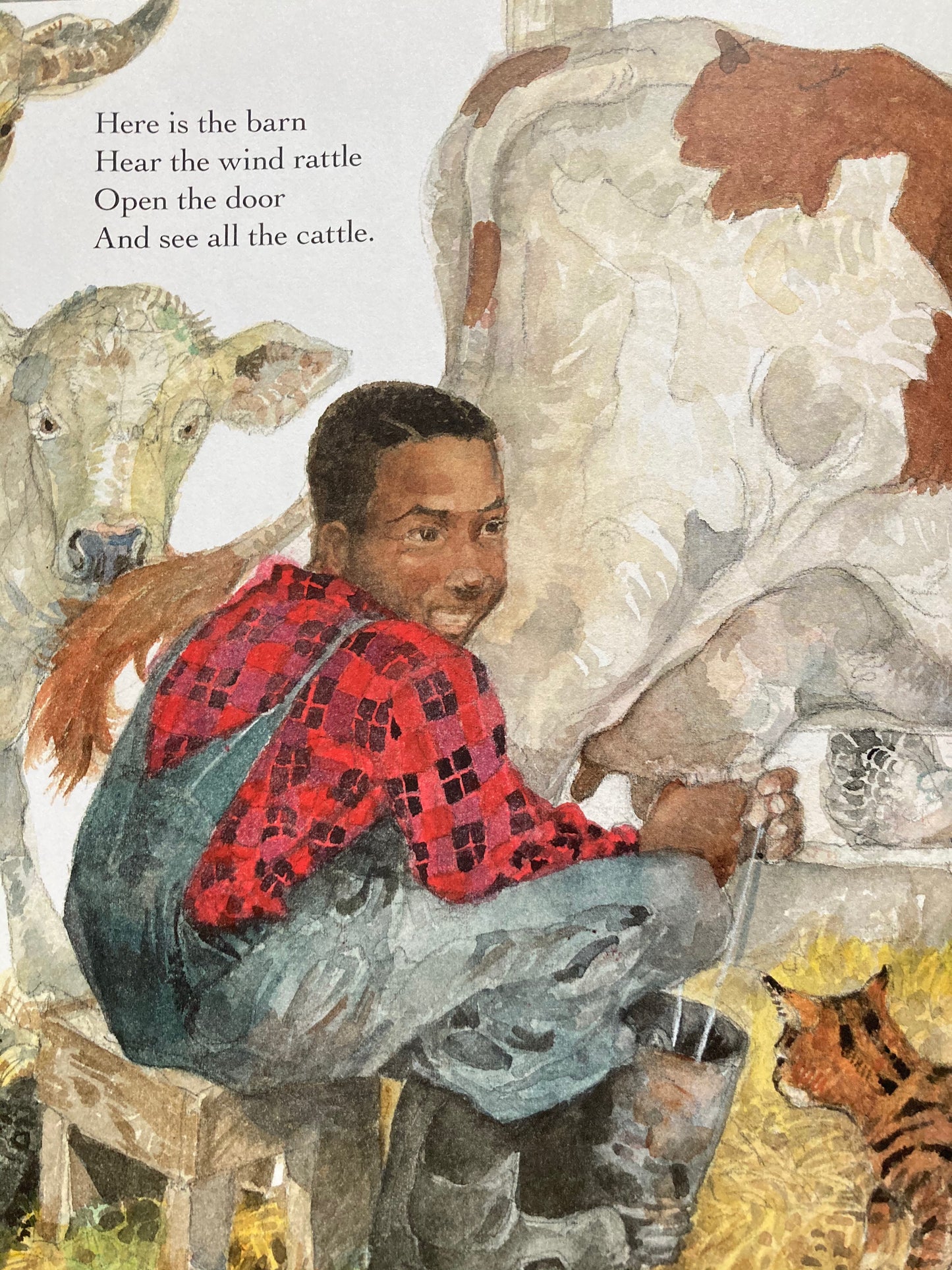 Children's Picture Book - A HOME IN THE BARN
