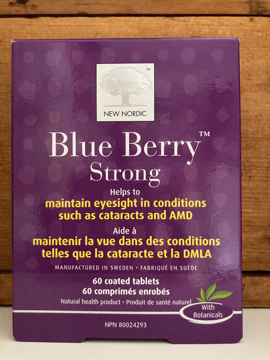 Santé Holistique - Nouveau Nordic BLUE BERRY STRONG