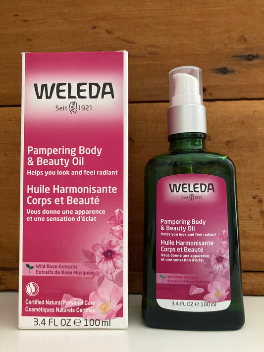 Weleda PAMPERING WILD ROSE BODY & BEAUTY OIL