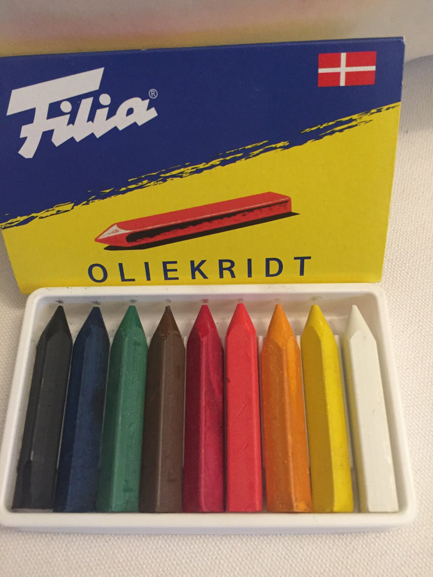 Crayons, CRAYONS À L'HUILE 9 COULEURS - Art