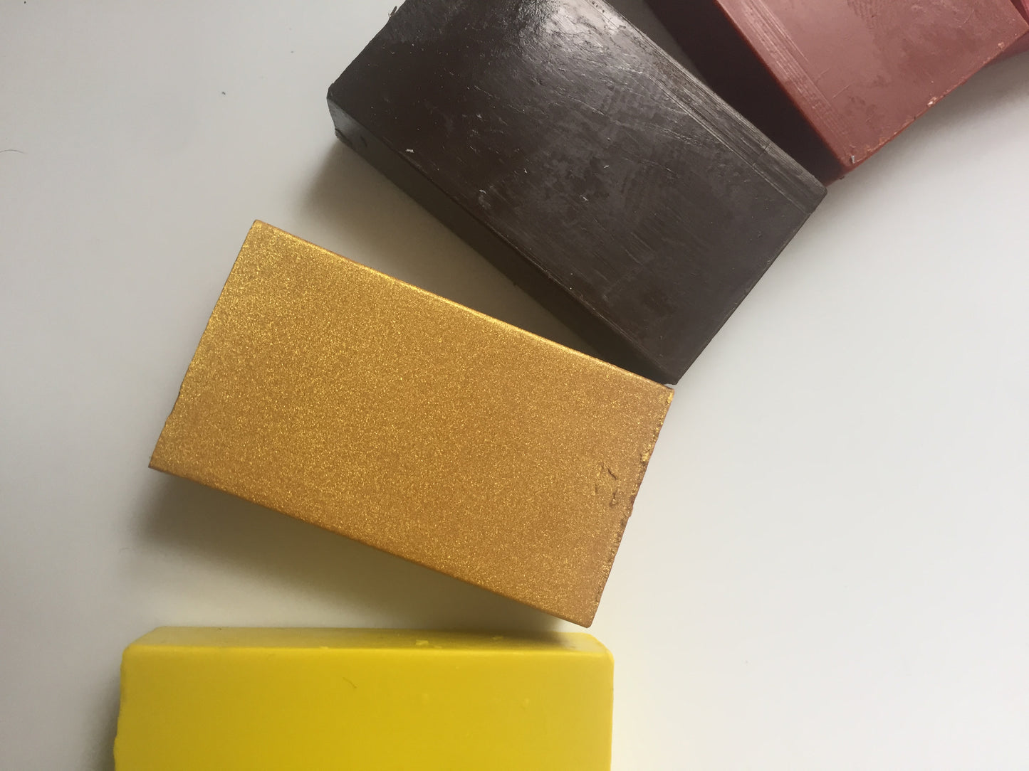 Beeswax, Art - BEESWAX BLOCK CRAYONS in a CHOICE of 22 DIFFERENT COLOURS