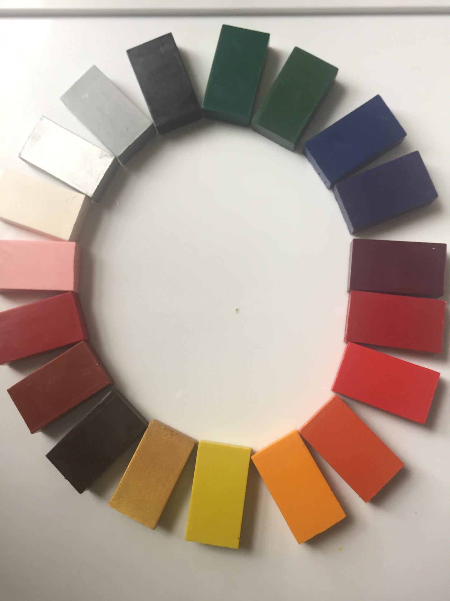 Beeswax, Art - BEESWAX BLOCK CRAYONS in a CHOICE of 22 DIFFERENT COLOURS