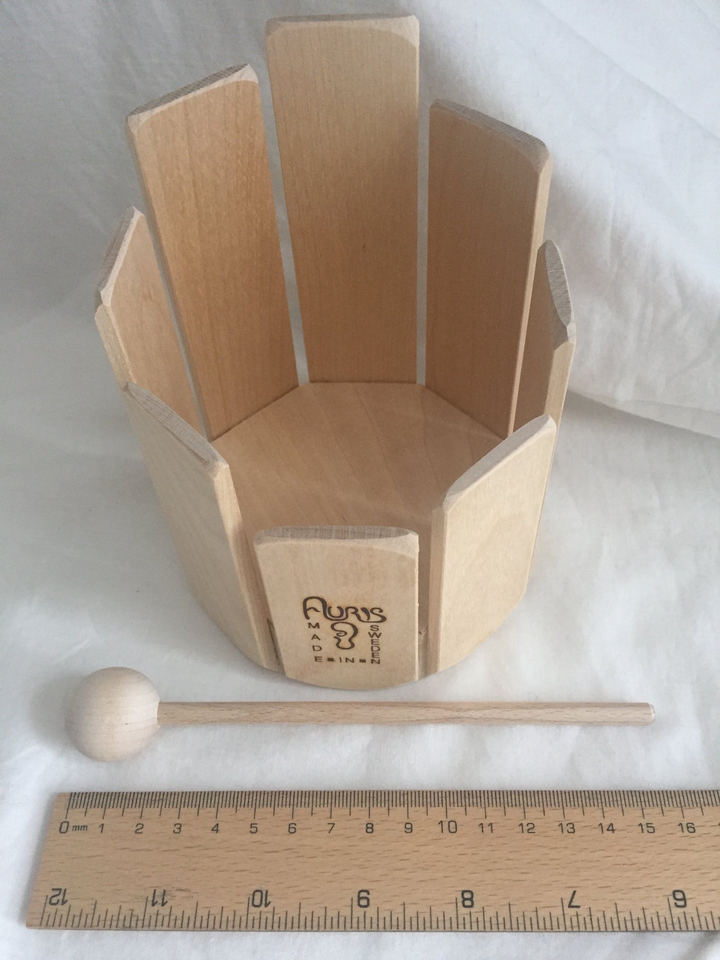 Instrument - CHILD'S WOODEN STIR DRUM