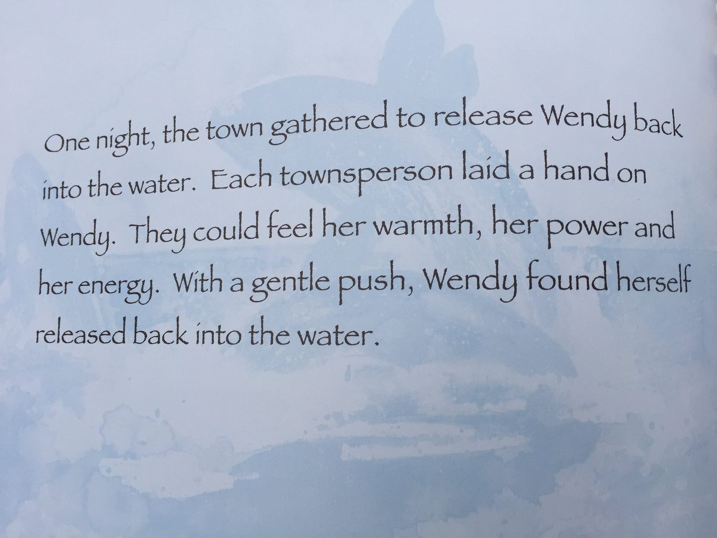 Livre d'images éducatif pour enfants - WENDY LA BALEINE