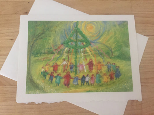 Greeting Cards/ Spring - MAYPOLE DANCE