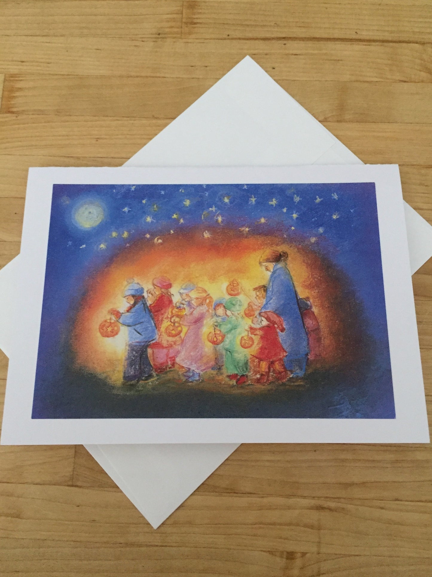 Greeting Cards/ Fall - CHILDREN'S LANTERN WALK