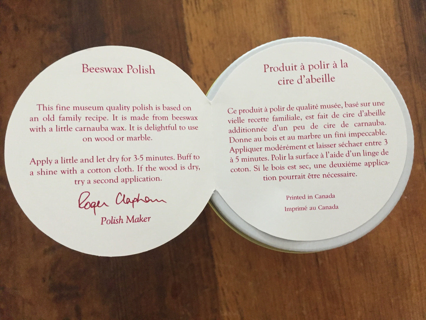 BEESWAX FURNITURE POLISH - EcoHome