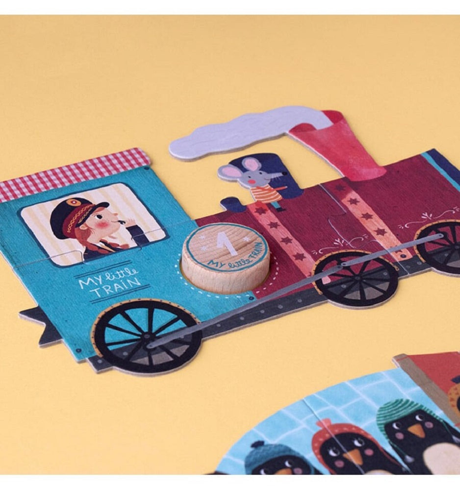 Jeu de réflexion - MON PETIT TRAIN... à partir de 2 ans !