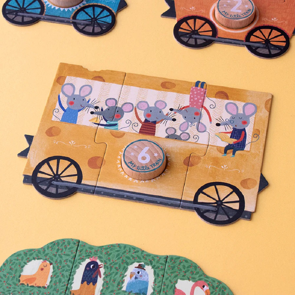 Jeu de réflexion - MON PETIT TRAIN... à partir de 2 ans !