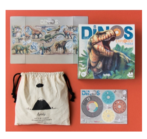 Puzzle - DINOSAUR PUZZLE "DINOS"