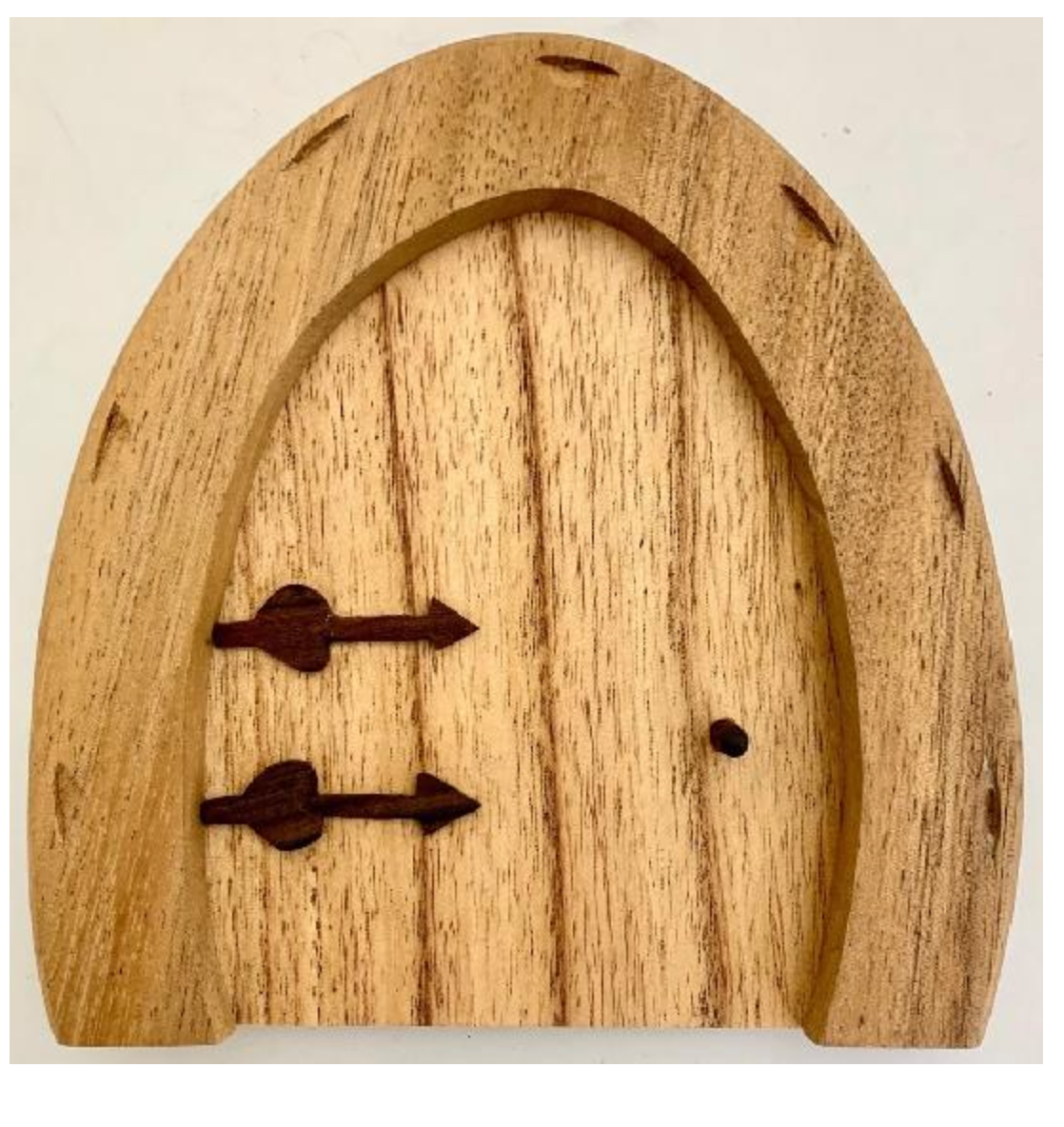 Wooden FAIRY DOOR, Dollhouse Play
