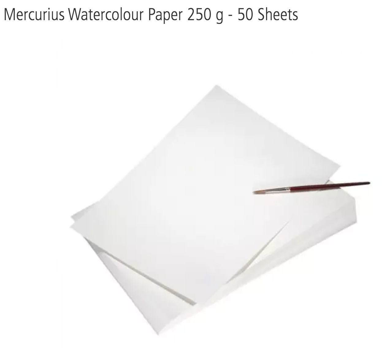 Peinture, Art - PAPIER AQUARELLE, 50 feuilles/qualité lourde !