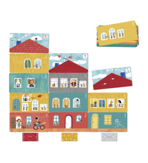 Educational Card Game Set - HOME SWEET HOME "A Fun Math Game!"