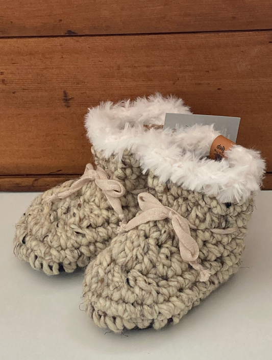 Slippers for Children - SHEEPSKIN BOOTIES, Baby to Kindergarten!