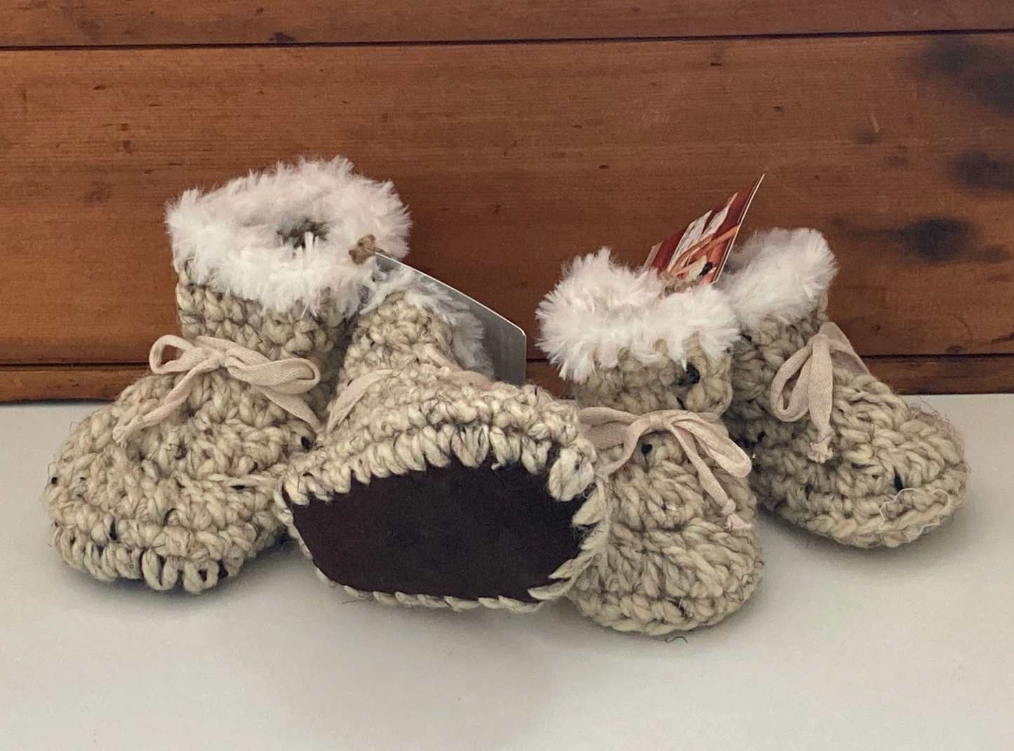 Slippers for Children - SHEEPSKIN BOOTIES, Baby to Kindergarten!