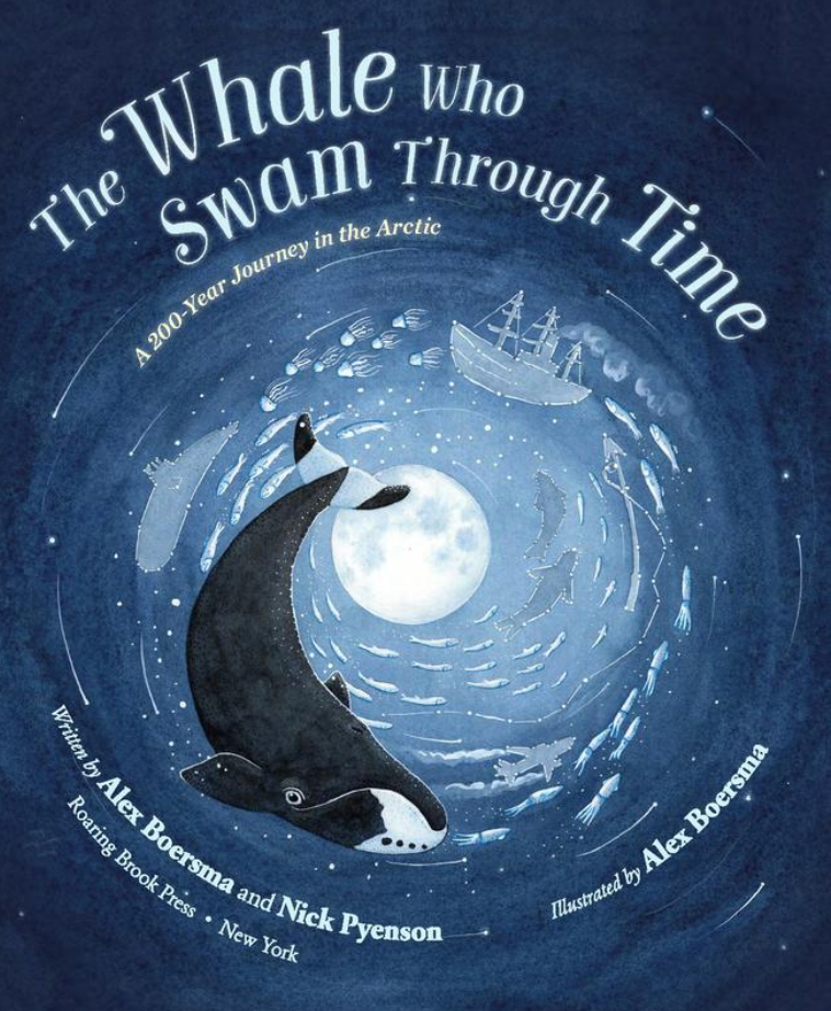 Educational Children's Picture Book - THE WHALE WHO SWAM THROUGH TIME